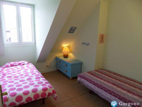 La chambre avec deux couchages